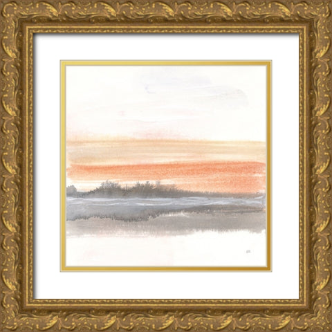 Secondary Palette II Gold Ornate Wood Framed Art Print with Double Matting by Paschke, Chris