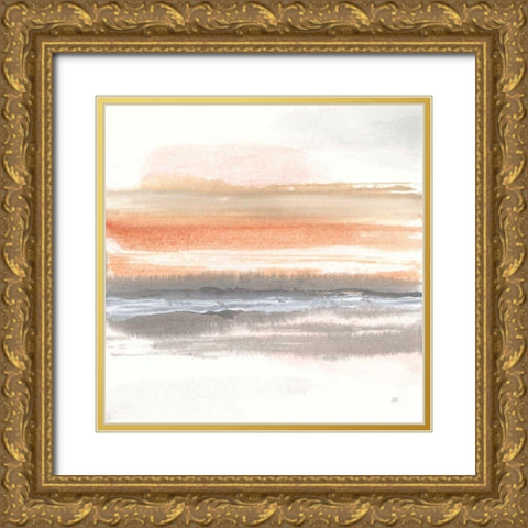 Secondary Palette III Gold Ornate Wood Framed Art Print with Double Matting by Paschke, Chris