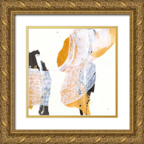 Resistance II Gold Ornate Wood Framed Art Print with Double Matting by Paschke, Chris