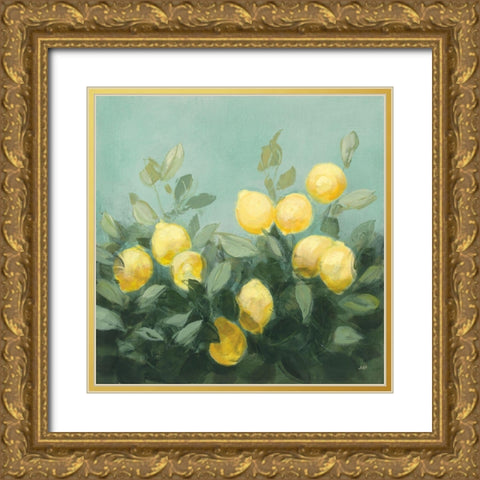Lemon Grove I Gold Ornate Wood Framed Art Print with Double Matting by Purinton, Julia