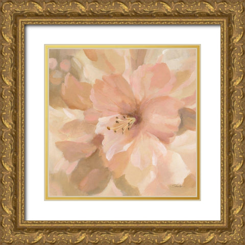 Sweet Boho Flower II Gold Ornate Wood Framed Art Print with Double Matting by Vassileva, Silvia