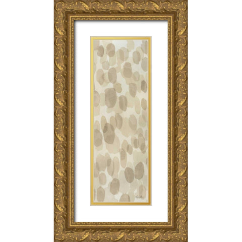 Natural Abstract IV Gold Ornate Wood Framed Art Print with Double Matting by Horn, Laura