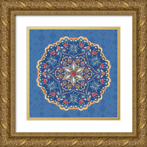 Sweet and Spicy IX Gold Ornate Wood Framed Art Print with Double Matting by June, Dina