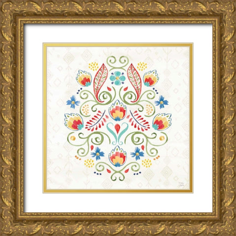 Sweet and Spicy XV Gold Ornate Wood Framed Art Print with Double Matting by June, Dina