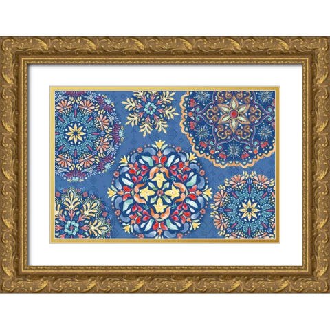 Sweet and Spicy XVI Gold Ornate Wood Framed Art Print with Double Matting by June, Dina
