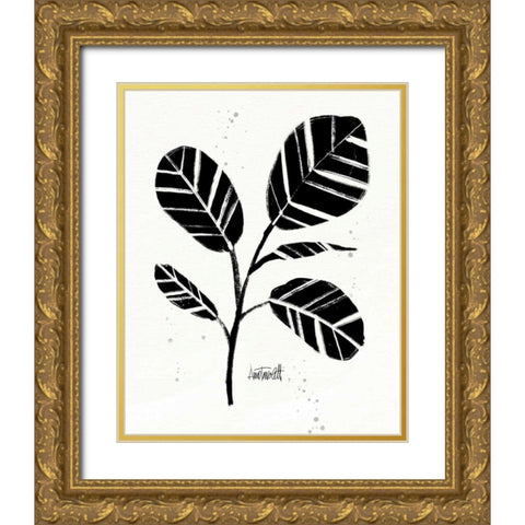 Botanical Sketches IV Gold Ornate Wood Framed Art Print with Double Matting by Tavoletti, Anne