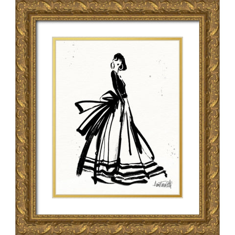 Style Sketches I Gold Ornate Wood Framed Art Print with Double Matting by Tavoletti, Anne