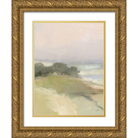 Dream Valley I Neutral Crop I Gold Ornate Wood Framed Art Print with Double Matting by Purinton, Julia