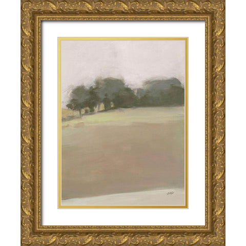 Dream Valley II Neutral Crop III Gold Ornate Wood Framed Art Print with Double Matting by Purinton, Julia