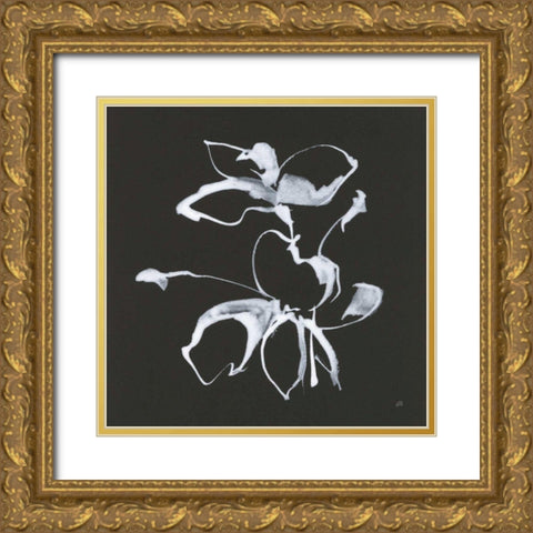 Wildflowers III Gold Ornate Wood Framed Art Print with Double Matting by Paschke, Chris