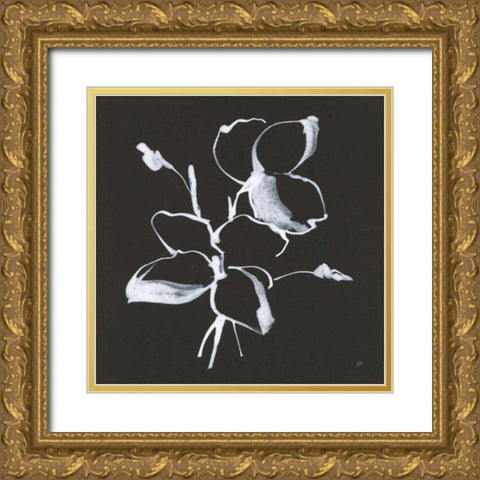 Wildflowers IV Gold Ornate Wood Framed Art Print with Double Matting by Paschke, Chris