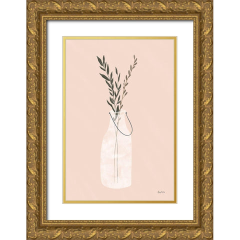 Natural Vessels II Gold Ornate Wood Framed Art Print with Double Matting by Thorns, Becky