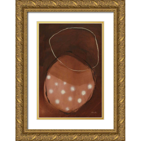Winter Hibernation Gold Ornate Wood Framed Art Print with Double Matting by Horn, Laura