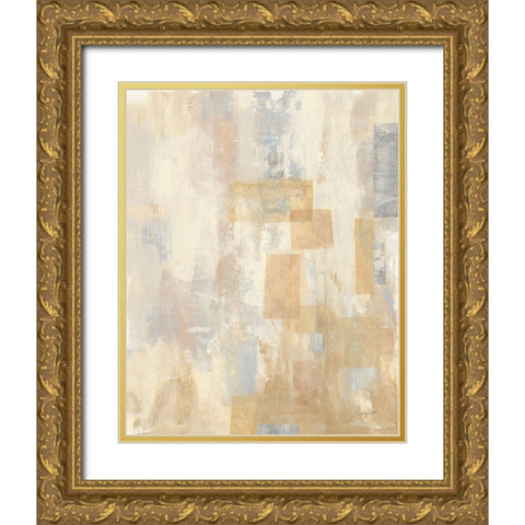 Afternoon V Gold Ornate Wood Framed Art Print with Double Matting by Prahl, Courtney