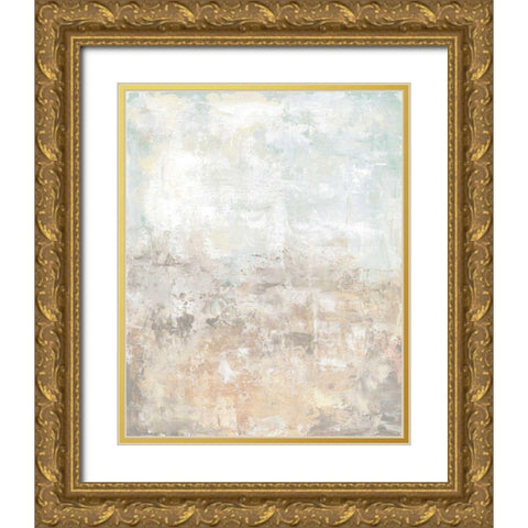 Clay I Gold Ornate Wood Framed Art Print with Double Matting by Prahl, Courtney