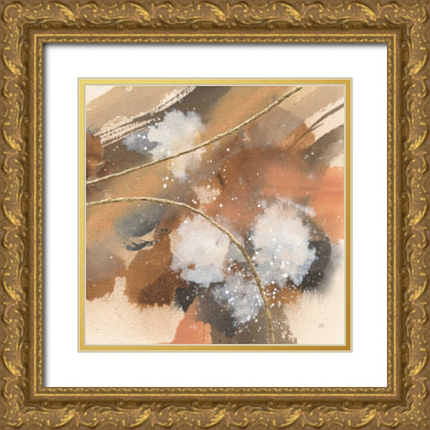 Divided Universe II Gold Ornate Wood Framed Art Print with Double Matting by Paschke, Chris