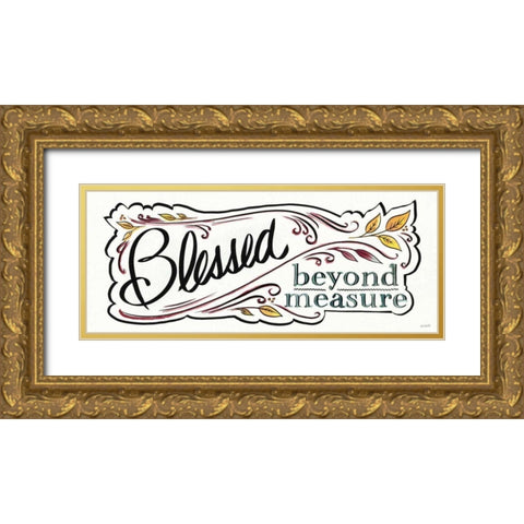 Country Harvest X Gold Ornate Wood Framed Art Print with Double Matting by Tavoletti, Anne