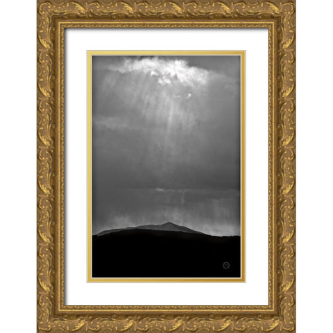 Perspective Gold Ornate Wood Framed Art Print with Double Matting by Larson, Nathan