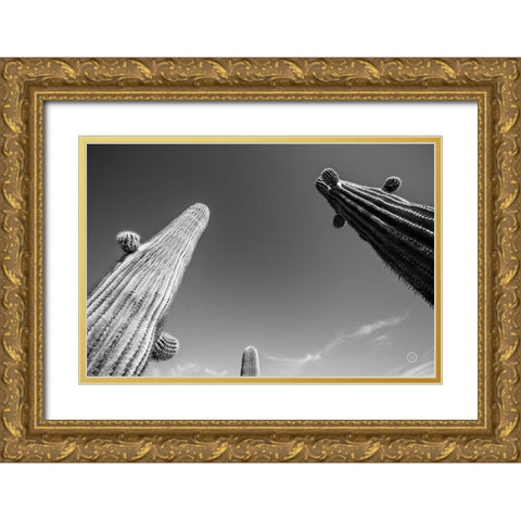 Three Kings Gold Ornate Wood Framed Art Print with Double Matting by Larson, Nathan
