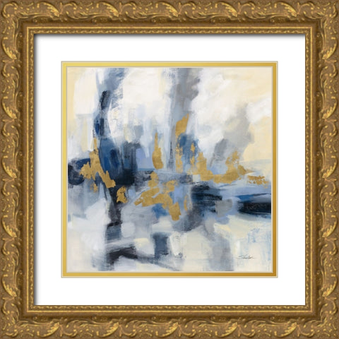 Midnight Embrace Gold Ornate Wood Framed Art Print with Double Matting by Vassileva, Silvia