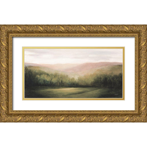 Celebration Neutral Crop Gold Ornate Wood Framed Art Print with Double Matting by Purinton, Julia