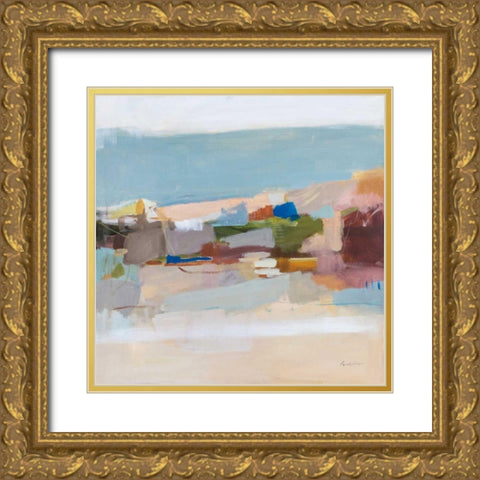 Moab Gold Ornate Wood Framed Art Print with Double Matting by Munger, Pamela