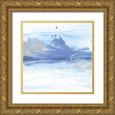 Reactions IV Gold Ornate Wood Framed Art Print with Double Matting by Paschke, Chris