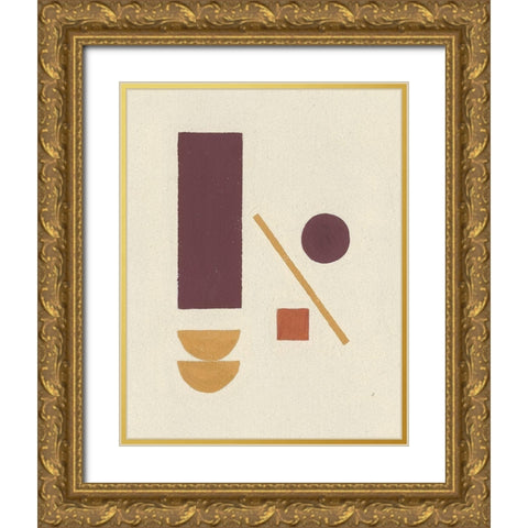 Leftovers II Gold Ornate Wood Framed Art Print with Double Matting by Hershey, Moira