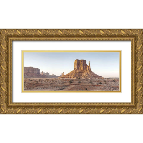 Scenic Landscape V Gold Ornate Wood Framed Art Print with Double Matting by Eichman, Andre