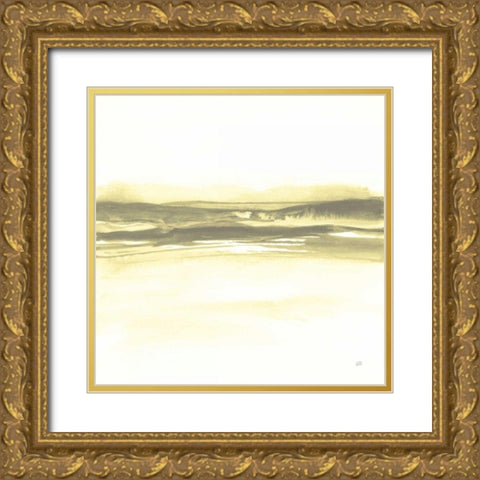 Yellow Tint Cassis I Gold Ornate Wood Framed Art Print with Double Matting by Paschke, Chris