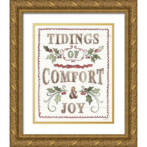 Soft Season VIII Gold Ornate Wood Framed Art Print with Double Matting by Tavoletti, Anne