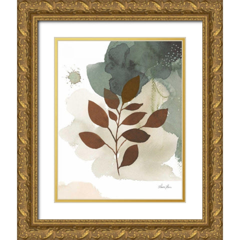 Sage Bliss II Gold Ornate Wood Framed Art Print with Double Matting by Horn, Laura