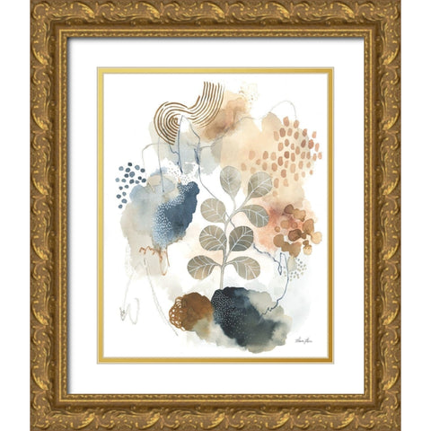 Serene Nature I Gold Ornate Wood Framed Art Print with Double Matting by Horn, Laura