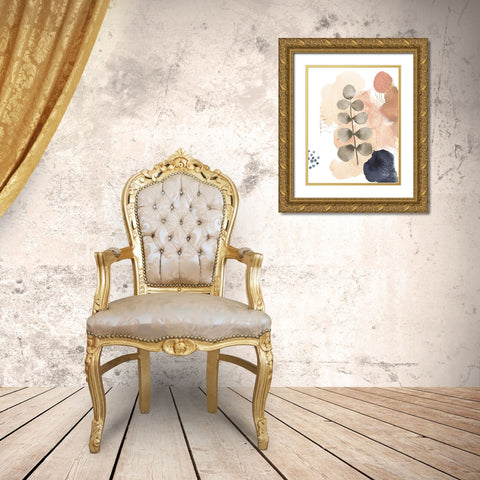 Serene Nature II Gold Ornate Wood Framed Art Print with Double Matting by Horn, Laura