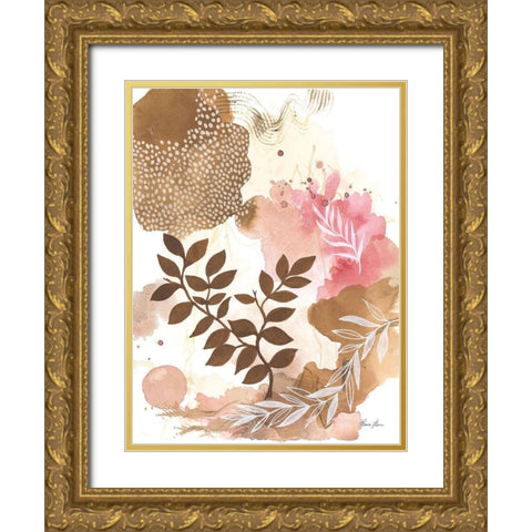 Nature Bliss II Gold Ornate Wood Framed Art Print with Double Matting by Horn, Laura