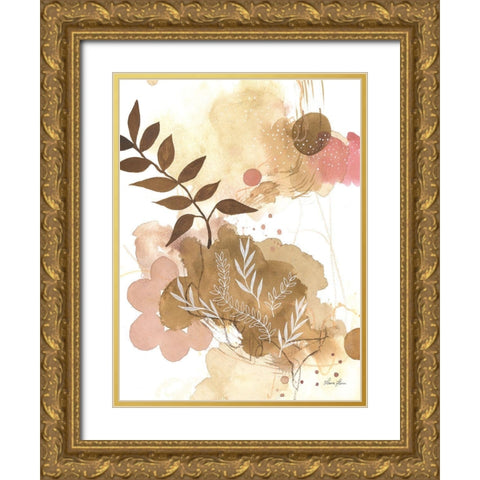Nature Bliss III Gold Ornate Wood Framed Art Print with Double Matting by Horn, Laura