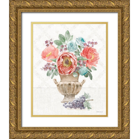 Timeless Romance II Gold Ornate Wood Framed Art Print with Double Matting by Grove, Beth