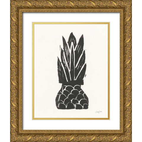 Planted VIII Gold Ornate Wood Framed Art Print with Double Matting by Prahl, Courtney