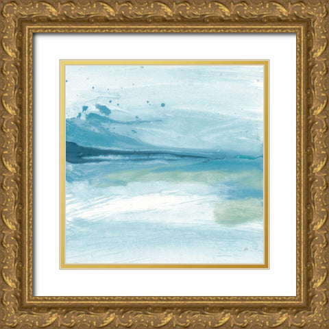 Reactions I Bright Gold Ornate Wood Framed Art Print with Double Matting by Paschke, Chris