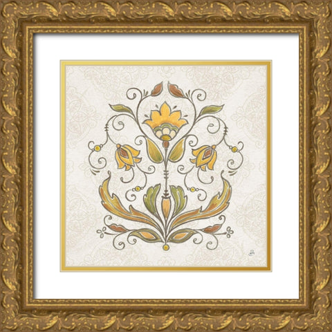 Mediterranean Flair VI Neutral Gold Ornate Wood Framed Art Print with Double Matting by Brissonnet, Daphne