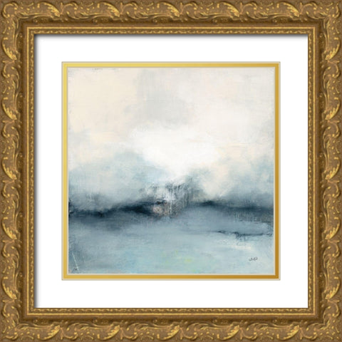 Sea Spray Gold Ornate Wood Framed Art Print with Double Matting by Purinton, Julia