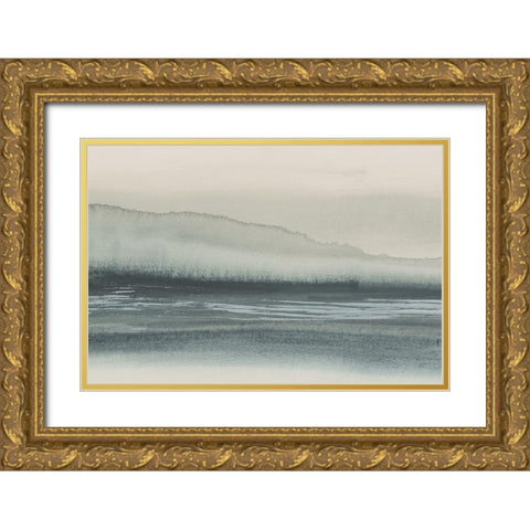 End of Day IV Light Crop Gold Ornate Wood Framed Art Print with Double Matting by Paschke, Chris