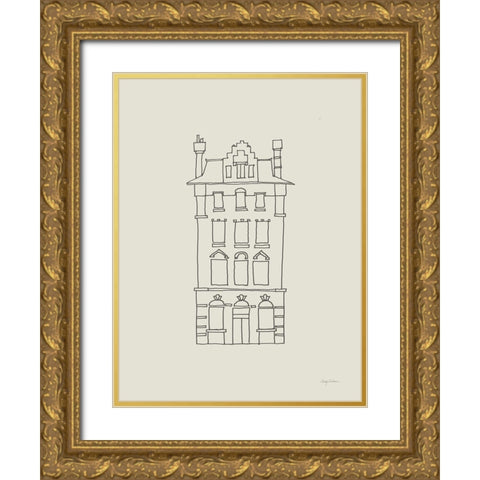 Buildings of London III Gold Ornate Wood Framed Art Print with Double Matting by Tillmon, Avery