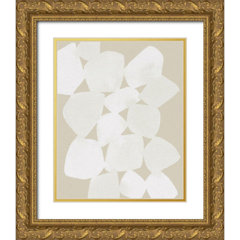 Boho Beautiful II Neutral Gold Ornate Wood Framed Art Print with Double Matting by Hershey, Moira