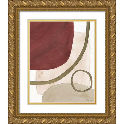 Mediterranean Motif XI Gold Ornate Wood Framed Art Print with Double Matting by Grove, Beth