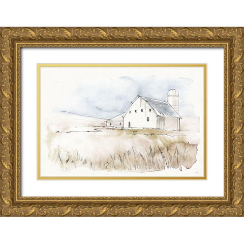 Fresh Farmhouse IX Gold Ornate Wood Framed Art Print with Double Matting by Tavoletti, Anne