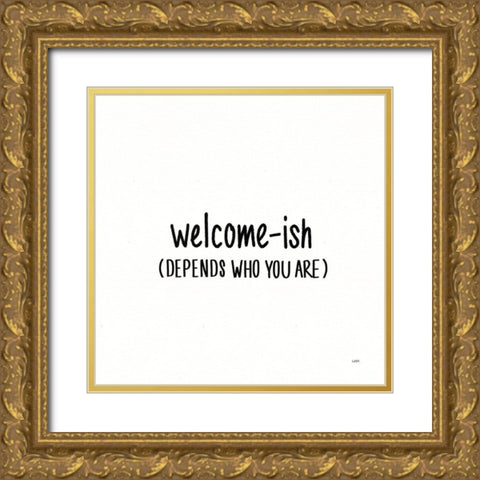 Beautiful Chaos III Gold Ornate Wood Framed Art Print with Double Matting by York, Leah