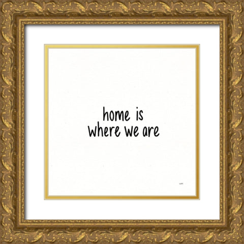 Beautiful Chaos VIII Gold Ornate Wood Framed Art Print with Double Matting by York, Leah
