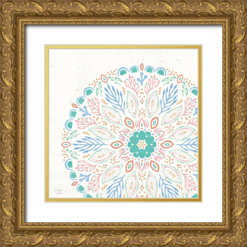 Ocean Breeze XIII Gold Ornate Wood Framed Art Print with Double Matting by June, Dina