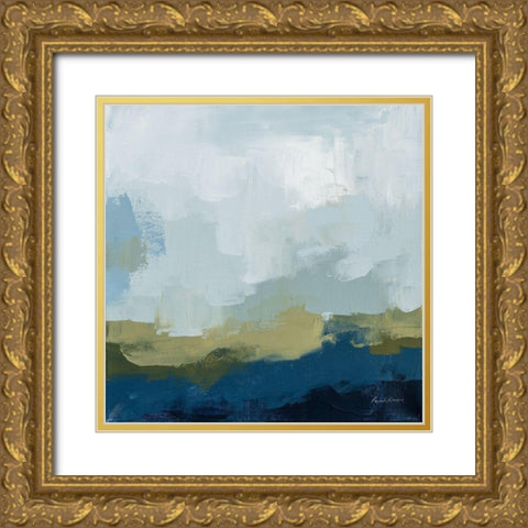 Peak Gold Ornate Wood Framed Art Print with Double Matting by Munger, Pamela